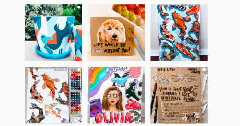 Ramboyong spends between 5 to 15 hours on each piece of art. She keeps her Instagram as a virtual portfolio for her memories. Photo provided.