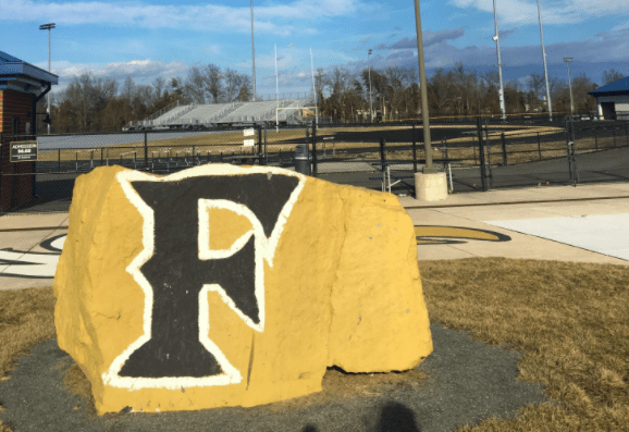 All the classic start of the school year traditions like the painting of the rocks look a little different this year. Photo Provided by Morgan Maiden