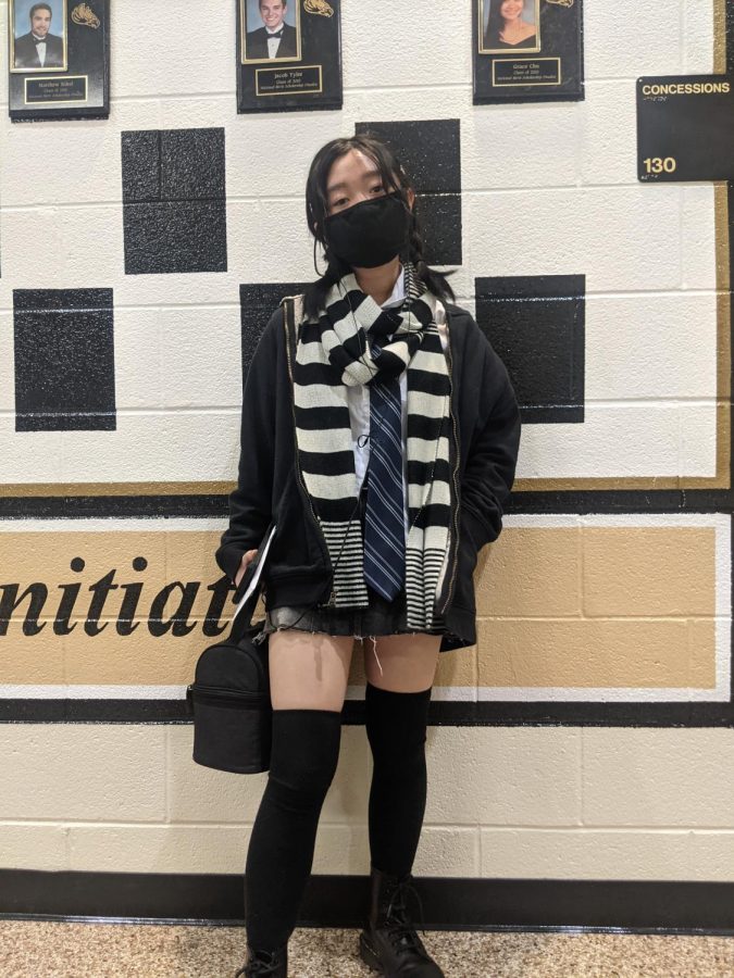 Grace Nguyen showing off an outfit. 