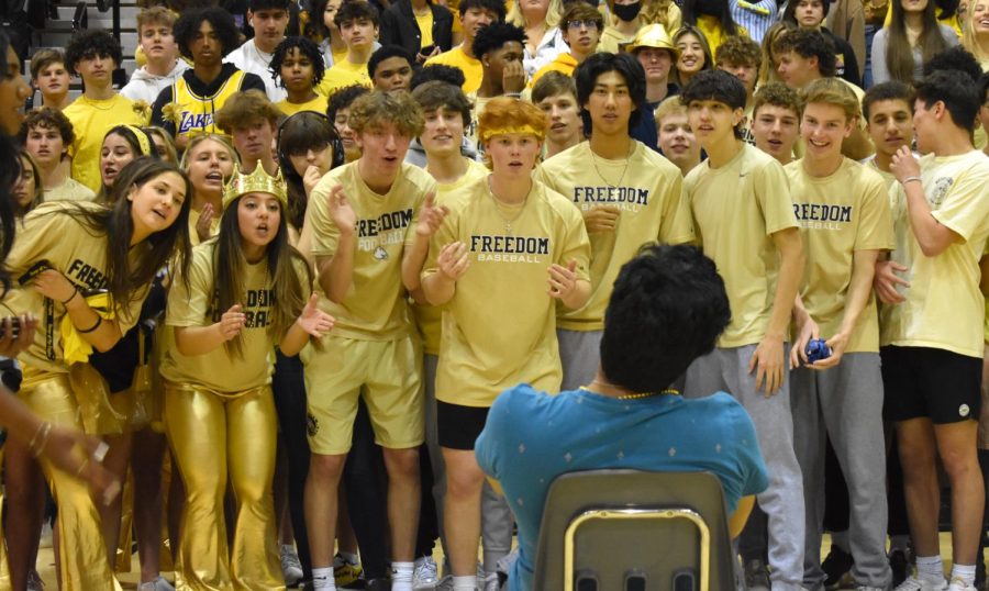 FHS+Students+Enjoy+First+Indoor+Pep+Rally+Since+2020