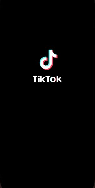 TikTok screen as you open the app.