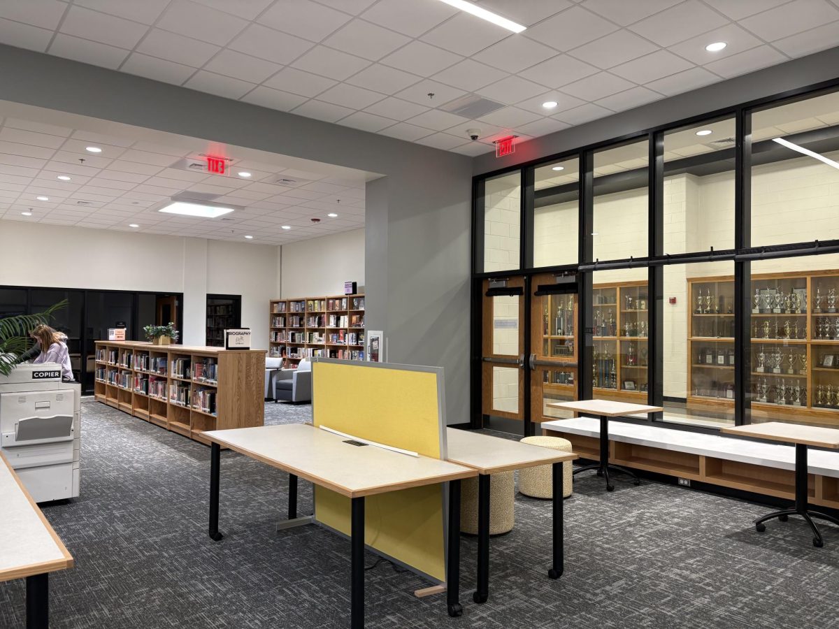 The new FHS library opens after 7 months of renovations 
