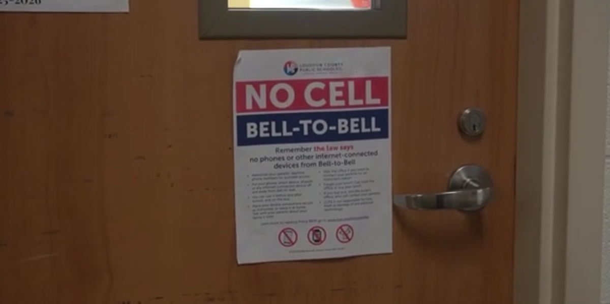 County issued poster hung around the school